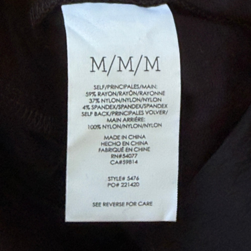 Cabi Moto Jacket Women's Medium Navy Blue Stretch Knit Zip Up Knit Soft Casual - Picture 7 of 7